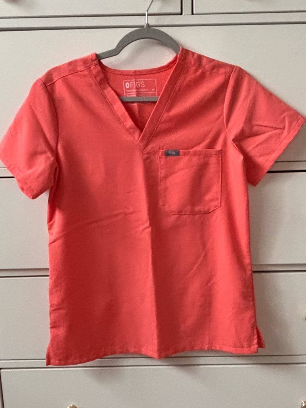 Figs Sunset Drift Catarina V-Neck Scrub Top - Picture 2 of 3